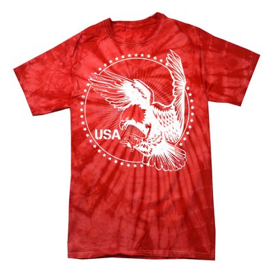 Vintage USA Star Eagle Tie-Dye T-Shirt