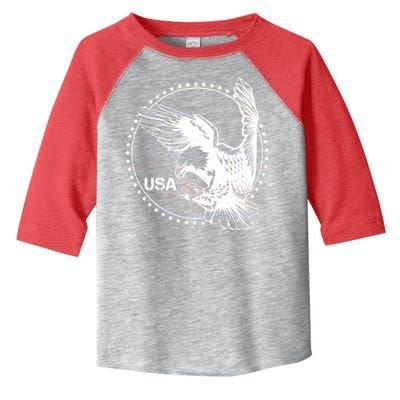 Vintage USA Star Eagle Toddler Fine Jersey T-Shirt