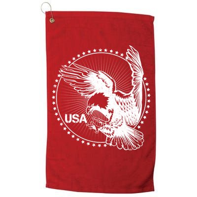 Vintage USA Star Eagle Golf Towel