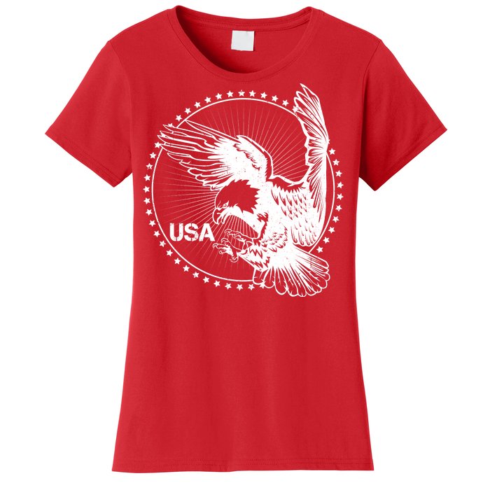 Vintage USA Star Eagle Women's T-Shirt