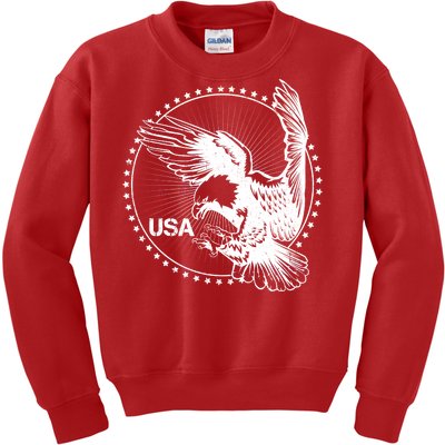 Vintage USA Star Eagle Kids Sweatshirt