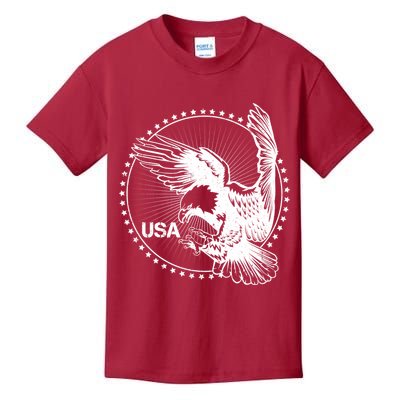 Vintage USA Star Eagle Kids T-Shirt