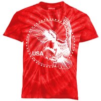 Vintage USA Star Eagle Kids Tie-Dye T-Shirt