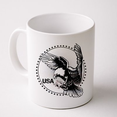 Vintage USA Star Eagle Coffee Mug