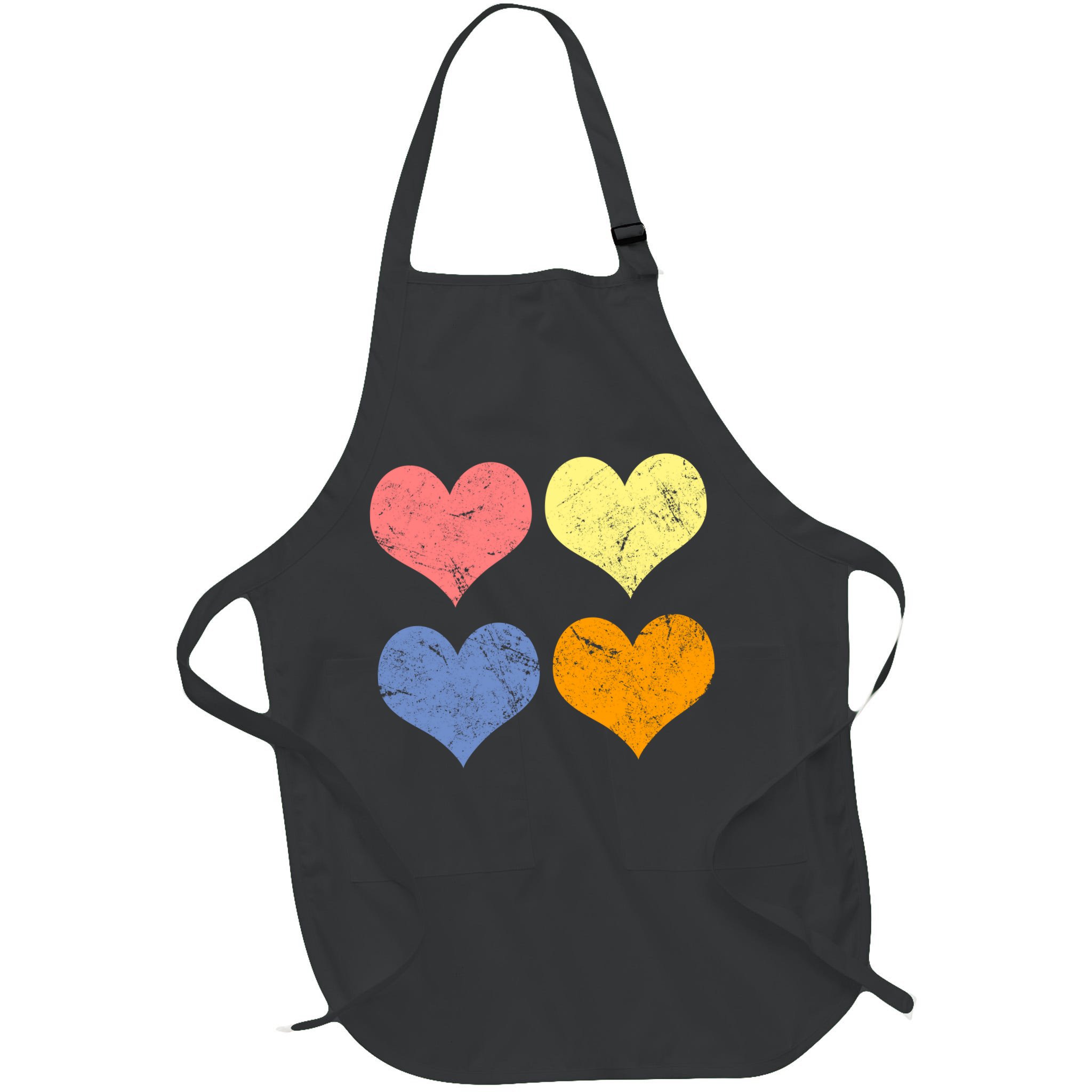 Vintage Valentine Day Hearts Apron