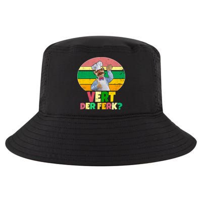 Vintage Vert Der Ferk Retro Swedish Chef Cool Comfort Performance Bucket Hat