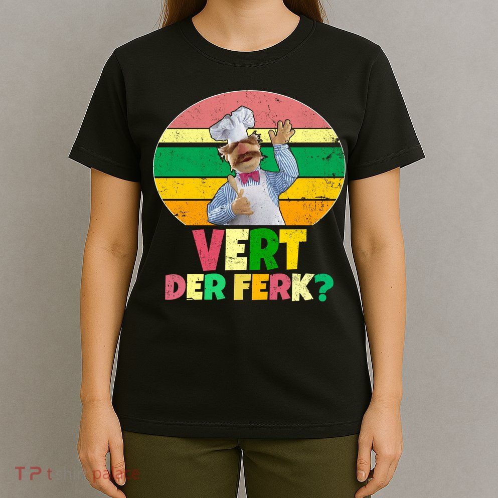 Vintage Vert Der Ferk Retro Swedish Chef T-Shirt