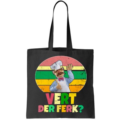 Vintage Vert Der Ferk Retro Swedish Chef Bag