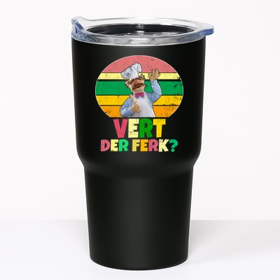 Vintage Vert Der Ferk Retro Swedish Chef Tumbler
