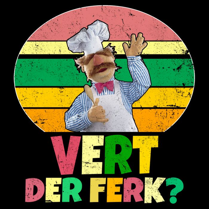 Vintage Vert Der Ferk Retro Swedish Chef Toddler Sweatshirt