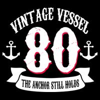 Vintage Vessel 80th Birthday The Anchor Still Holds Backpack