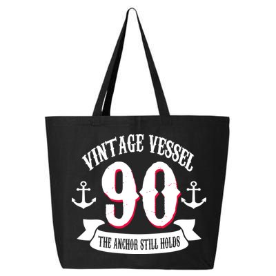Vintage Vessel 90th Birthday The Anchor Still Holds 25L Jumbo Tote