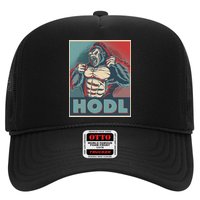 Vintage Vote HODL Crypto Currency Gorilla Ape Trucker Hat