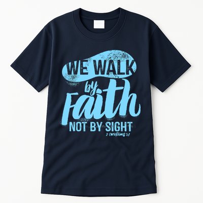 Vintage Walk By Faith Not By Sight Tall T-Shirt