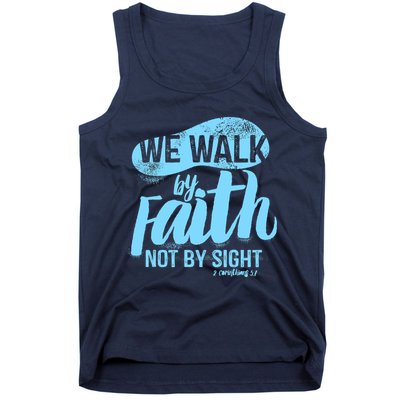Vintage Walk By Faith Not By Sight Tank Top
