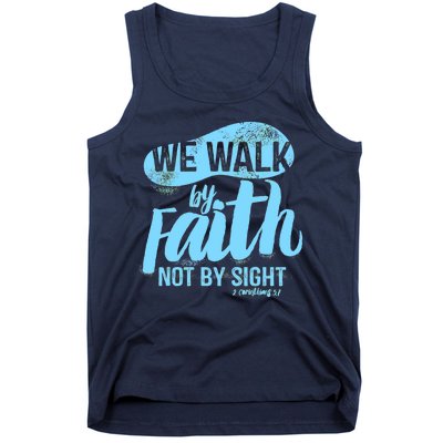 Vintage Walk By Faith Not By Sight Tank Top