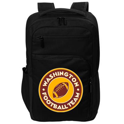 Vintage Washington Football Team Logo Emblem Impact Tech Backpack