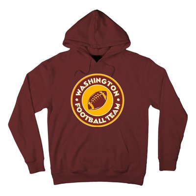 Vintage Washington Football Team Logo Emblem Hoodie