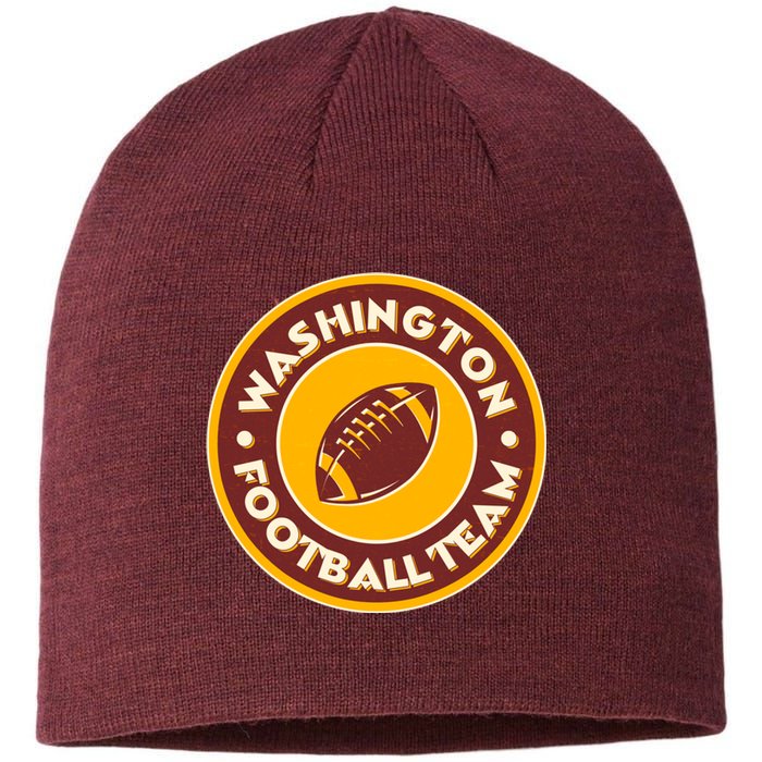 Vintage Washington Football Team Logo Emblem Sustainable Beanie