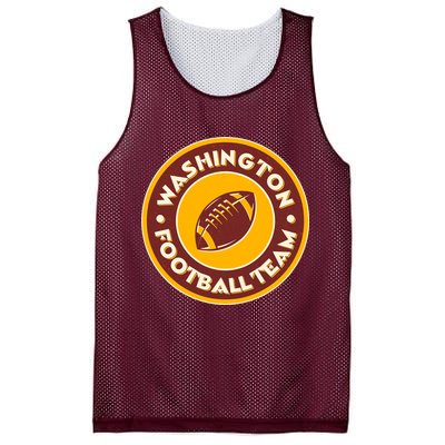 Vintage Washington Football Team Logo Emblem Mesh Reversible Basketball Jersey Tank
