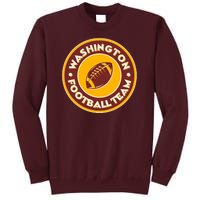 Vintage Washington Football Team Logo Emblem Tall Sweatshirt