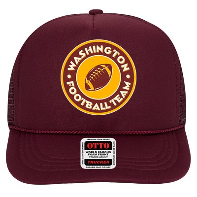 Vintage Washington Football Team Logo Emblem Trucker Hat