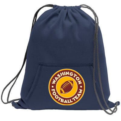 Vintage Washington Football Team Logo Emblem Sweatshirt Cinch Pack Bag