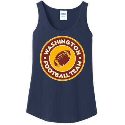 Vintage Washington Football Team Logo Emblem Ladies Essential Tank