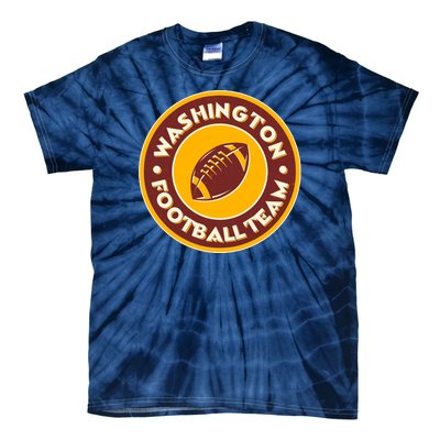 Vintage Washington Football Team Logo Emblem Tie-Dye T-Shirt