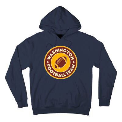 Vintage Washington Football Team Logo Emblem Tall Hoodie