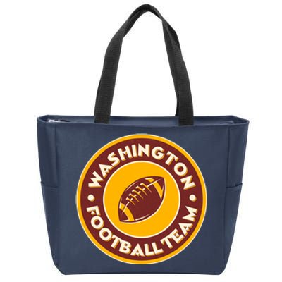 Vintage Washington Football Team Logo Emblem Zip Tote Bag