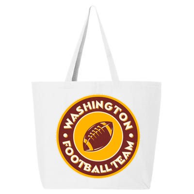 Vintage Washington Football Team Logo Emblem 25L Jumbo Tote