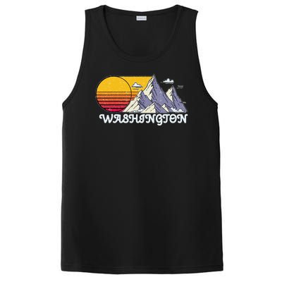 Vintage Washington State Retro PosiCharge Competitor Tank