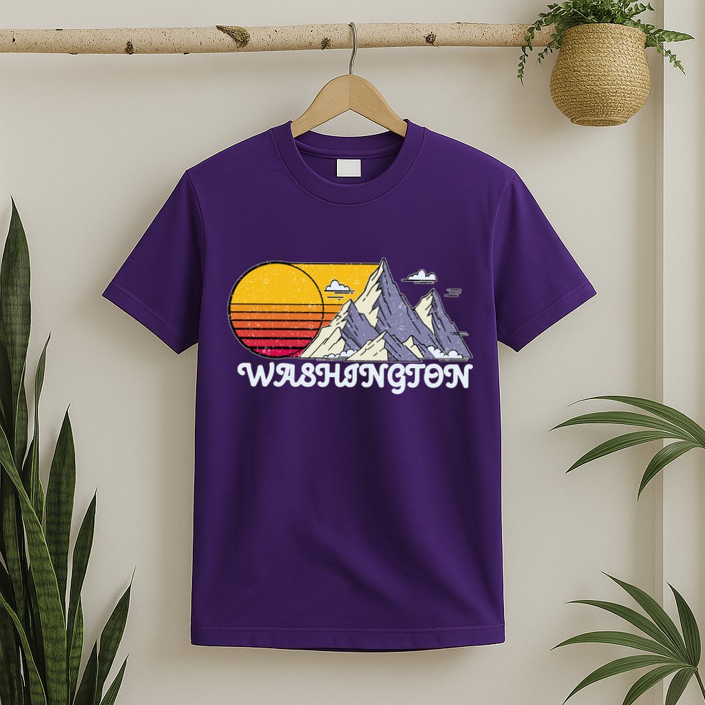 Vintage Washington State Retro T-Shirt
