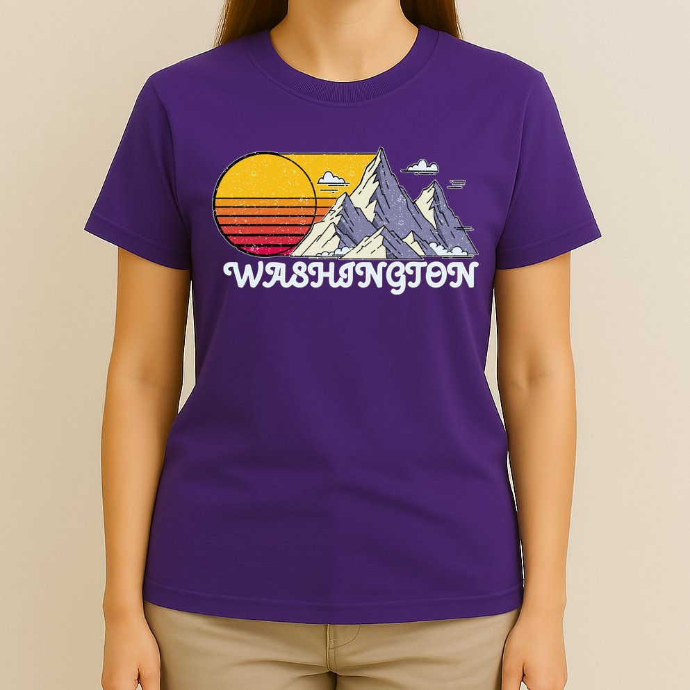 Vintage Washington State Retro T-Shirt