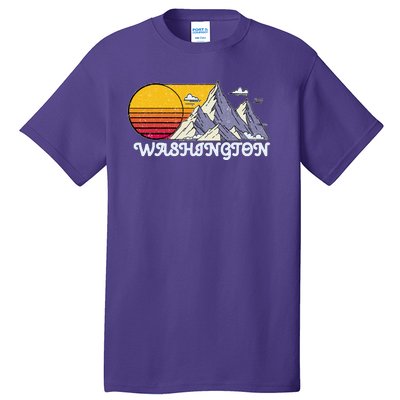 Vintage Washington State Retro Tall T-Shirt