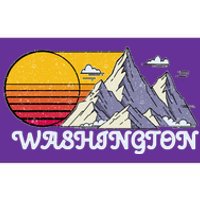 Vintage Washington State Retro Bumper Sticker