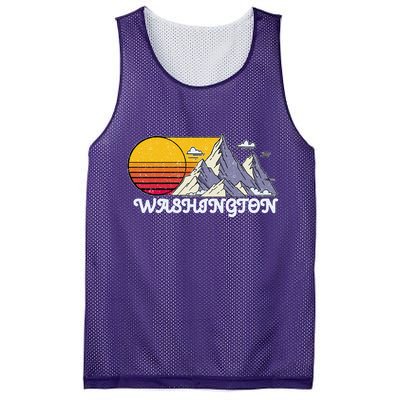 Vintage Washington State Retro Mesh Reversible Basketball Jersey Tank