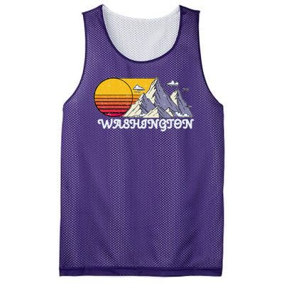 Vintage Washington State Retro Mesh Reversible Basketball Jersey Tank