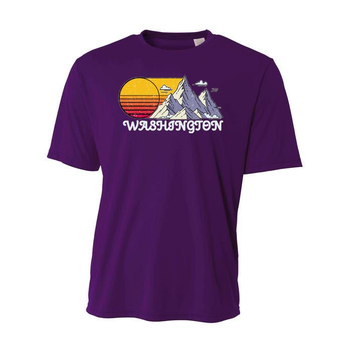 Vintage Washington State Retro Performance Sprint T-Shirt