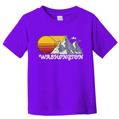 Vintage Washington State Retro Toddler T-Shirt