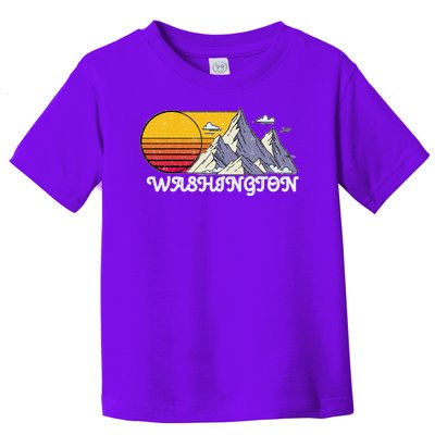 Vintage Washington State Retro Toddler T-Shirt