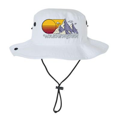 Vintage Washington State Retro Legacy Cool Fit Booney Bucket Hat