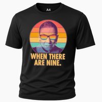 Vintage When There Are Nine Ruth Bader Ginsburg Tribute Performance Shirt