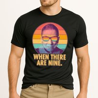 Vintage When There Are Nine Ruth Bader Ginsburg Tribute Performance Shirt