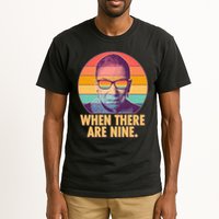 Vintage When There Are Nine Ruth Bader Ginsburg Tribute Tall T-Shirt