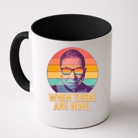 Vintage When There Are Nine Ruth Bader Ginsburg Tribute Mug