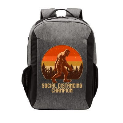 Vintage Wilderness Sunset Sasquatch Social Distancing Champion  Vector Backpack