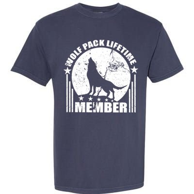 Vintage Wolf Pack Lifetime Member Garment-Dyed Heavyweight T-Shirt