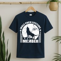 Vintage Wolf Pack Lifetime Member T-Shirt